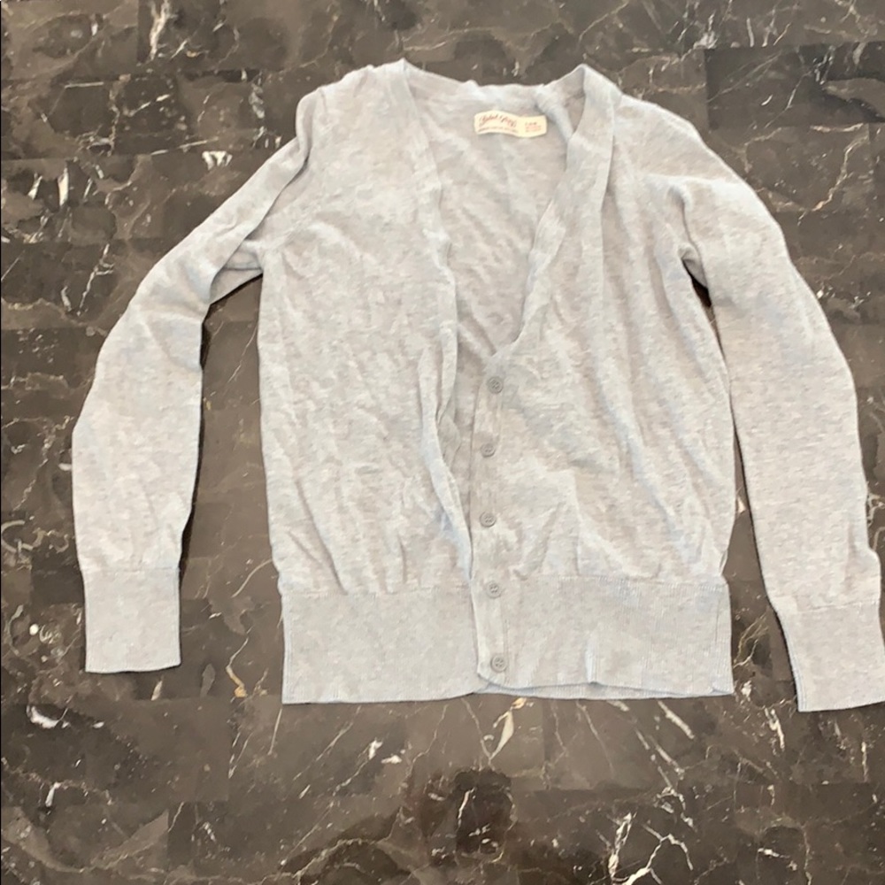 Sweater Cardigan Grey